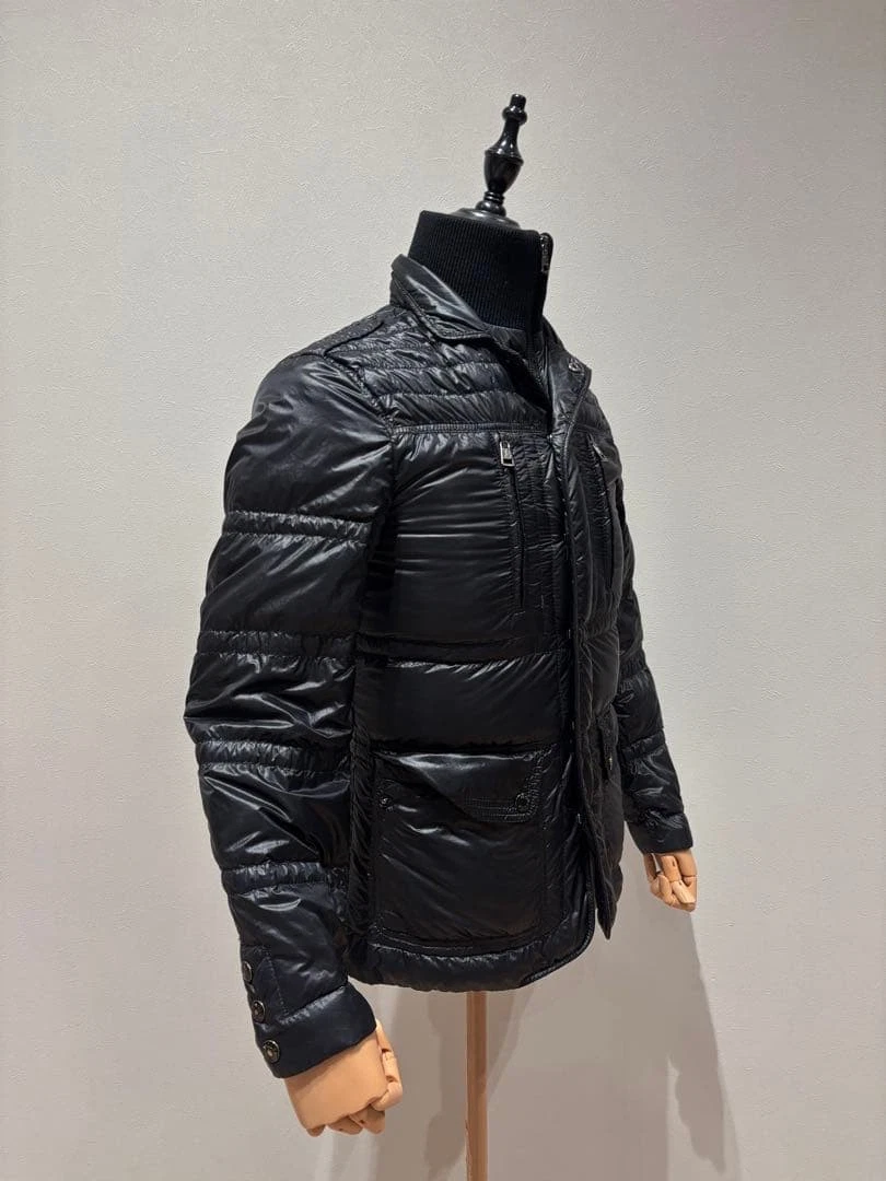 MONCLER DUBBO 2Way Down Jacket Black Tag 0 XS Men's Japan image 7