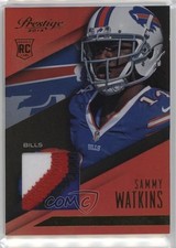 2014 Panini Prestige Rookie Jerseys Prime Sammy Watkins #SW Jumbo Patch 3y4