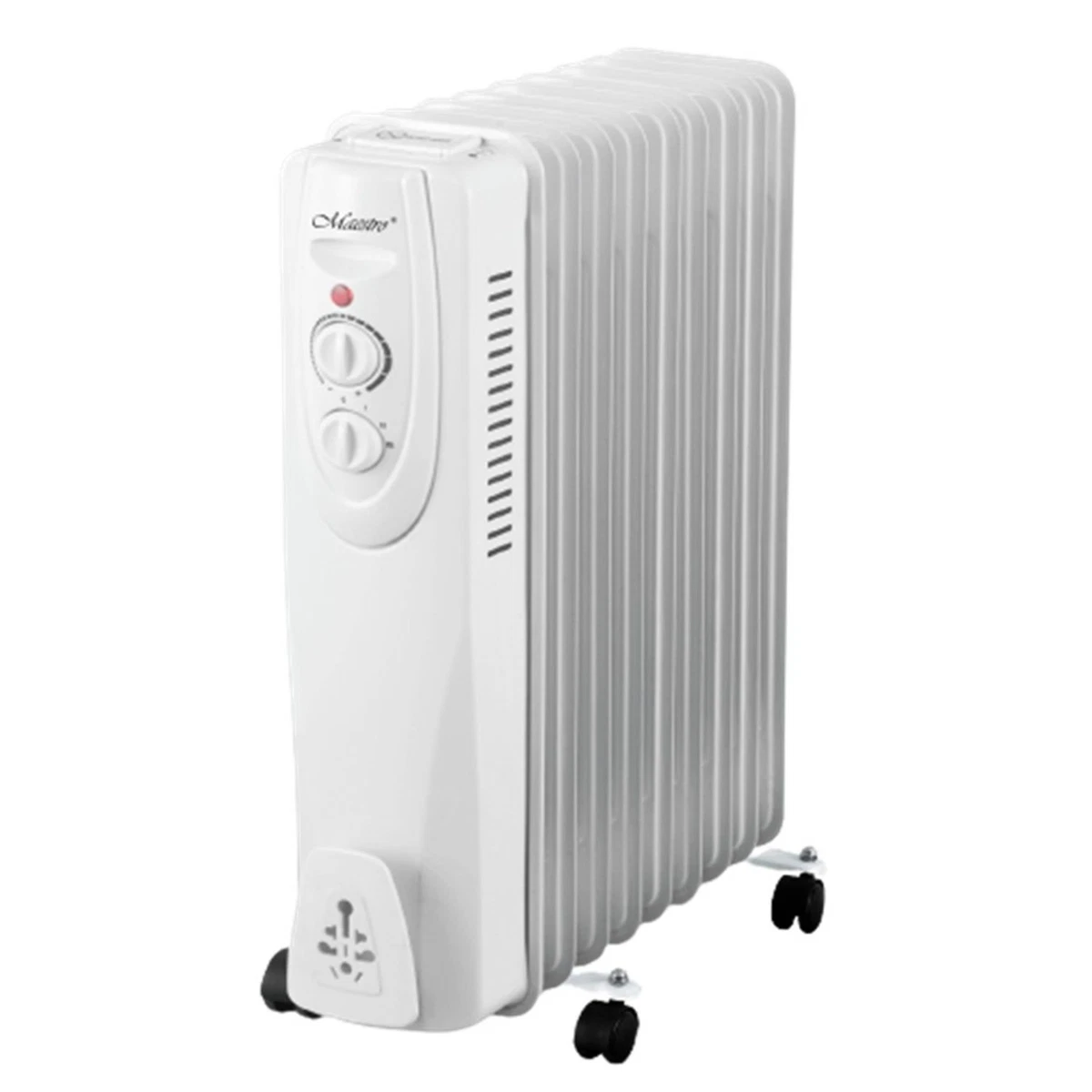 Calefacción eléctrica radiador de aceite 2000W 9 elementos 3 niveles de calor