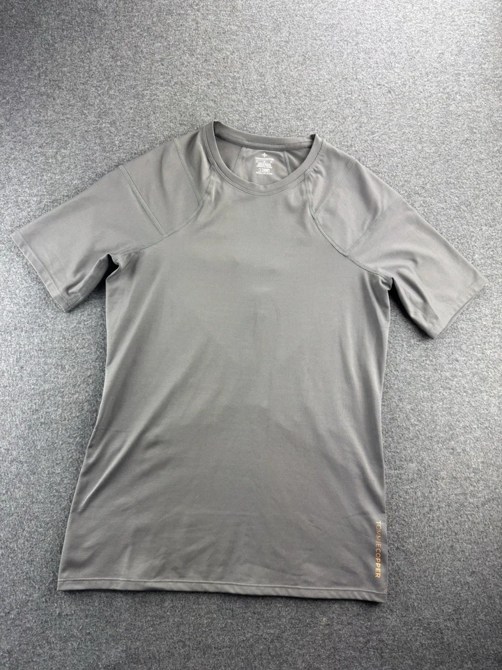 Tommie Copper Shirt Mens Size Large Shoulder Centric Support Short Sleeve Gray - Image 3 of 4
