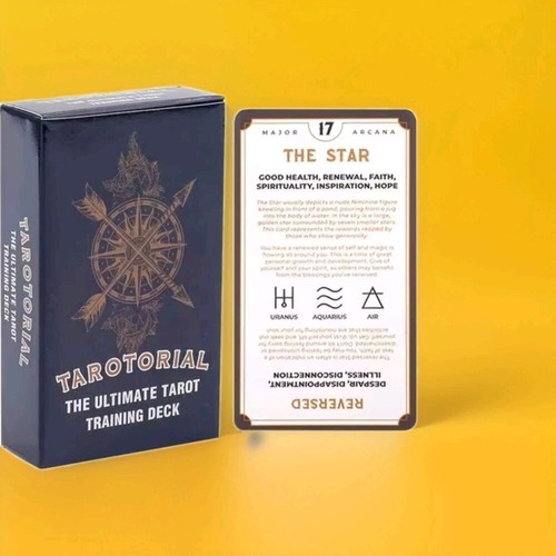 The Ultimate Tarot Training Deck Divination Oracle Witch Voodoo New Sealed - Picture 2 of 4