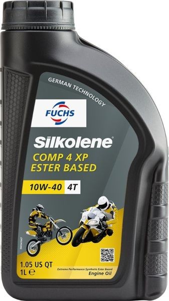 4x ✅Fits SILKOLENE COMP 4 10W40 - XP 1L 4T engine oil 10W40  COMP 4  ⭐UK Seller⭐
