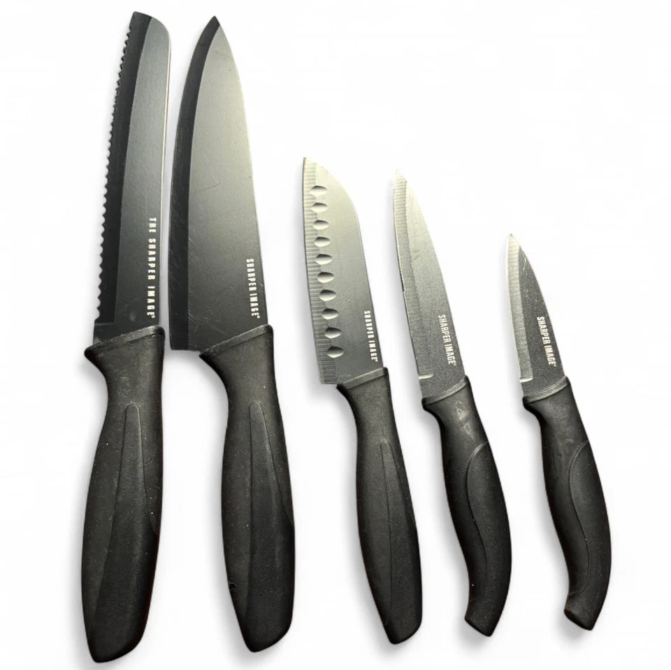 Sharper Image Knife, Set of 5 - Image 3 of 4