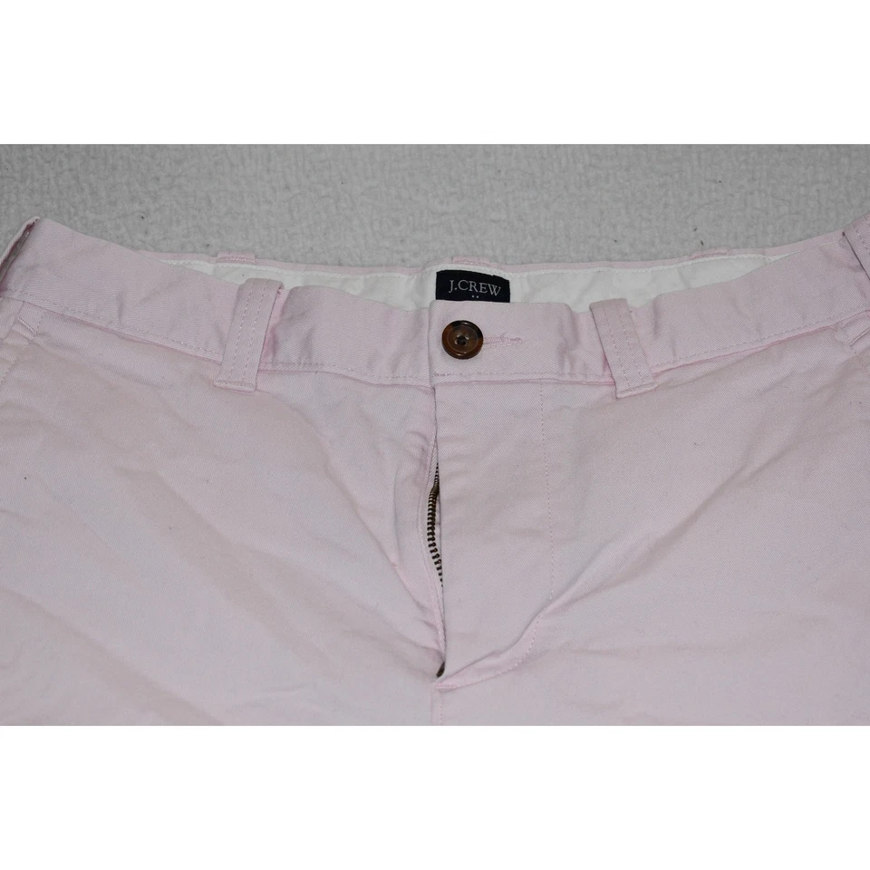 Pantalones Cortos de Golf J Crew Para Hombre Talla 30 Rosa 7" Entrepierna Caquis Chinos Mezcla de Algodón PLANOS Foto 2 de 4