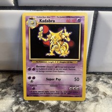 Pokémon Kadabra Base Set 32/102 The Pokémon Company 1999 Uncommon Regular 60 HP