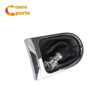 New Manual Gear Leather Shift Boot Chrome Trim Fit For 2015-2017 Ford Mustang