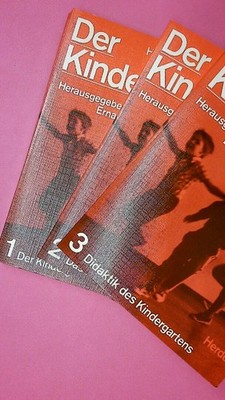 183853 DER KINDERGARTEN Handbuch für d. Praxis in 3 Bd. 3 Bde