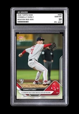 再値下げ　MLB 野球カード　ジアンビー　カンセコ　ほか 2025 Connelly Early Topps NOW Rookie Card #685 Boston Red Sox 1