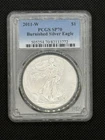 2011 W Burnished Silver Eagle PCGS SP70 #205