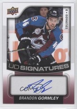 2015-16 Upper Deck UD Signatures Brandon Gormley #UDS-BG Auto 2u9