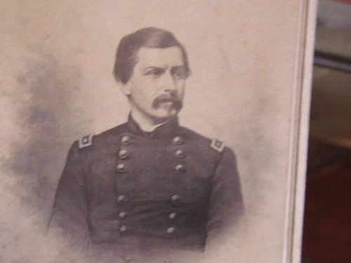Middletown Pennsylvania cdv photo of Civil War General George Brinton McClellan
