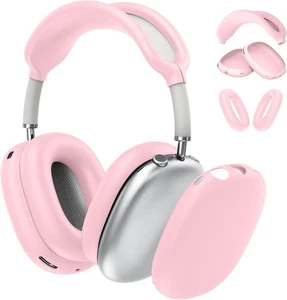 Cas de silicone pour AirPods Max Casques Protecteur d'oreilles anti-rayures