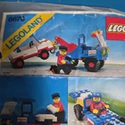 LEGO 6679 Exxon Tow Truck LEGOLAND Town 83pc Complete Set Box Vintage 1982