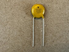 New .01 uf Safety Disc Capacitor X1 Y2 for Tube Stereo Amplifier Radio Etc (Qty)
