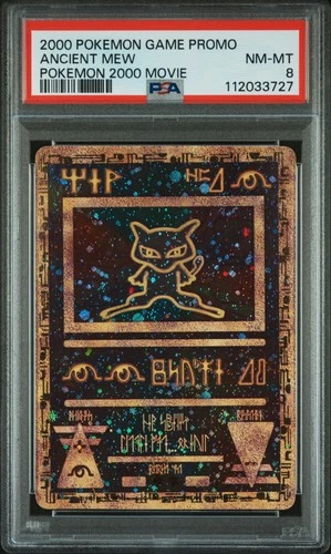 2000 POKEMON GAME MOVIE POKEMON 2000 MOVIE ANCIENT MEW PSA 8