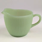 Fire King Jadeite Creamer Jane Ray Vtg Retro