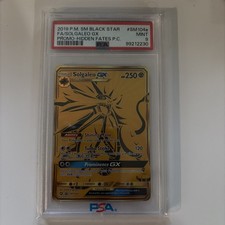 2019 Pokemon Solgaleo GX SM104a Hidden Fates Promo Black Star Promo PSA 9 MINT on eBay