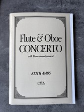 Amos Flute and Oboe Concerto with Piano Accompaniment