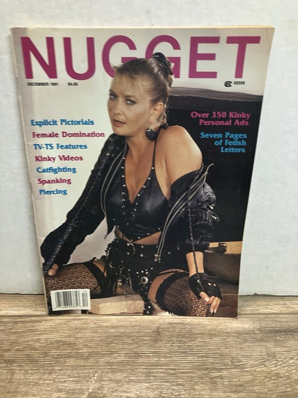 Nugget Magazine Vintage PinUp Vol. 35 December 1091