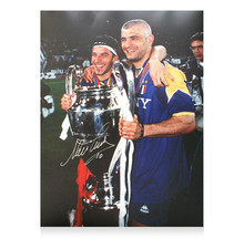 Foto Juventus UCL 96  Alessandro Del Piero Autografata Signed Photo Champions 96