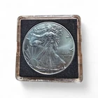 2018 American Silver Eagle 1 oz .999 Silver BU Coin in Case