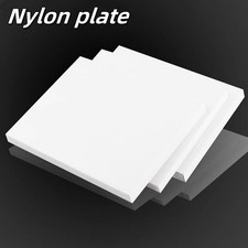 Sheet Nylon Plastic Insulation Plate Engineering Material 6/8/10/15mm Thick PA66