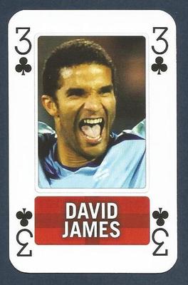 SPIELKARTE-ENGLAND FOOTBALLERS-2010-POMPEY-MAN C-WEST HAM-DAVID JAMES-REF#3C