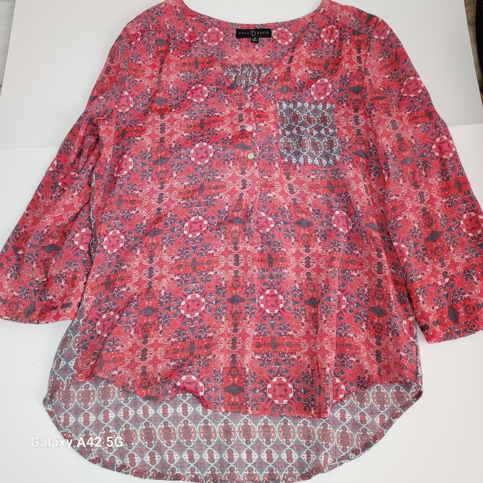 Fred David Blouse Medium - image 6