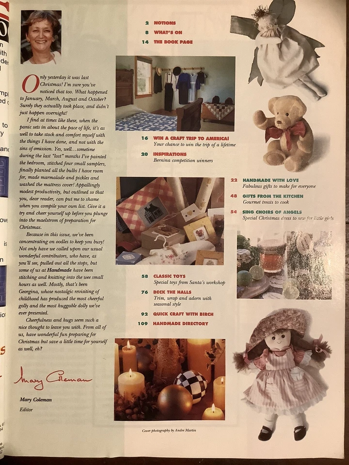 Handmade The Australian Women’s Weekly Craft Magazine 113 P - Image 3 of 4