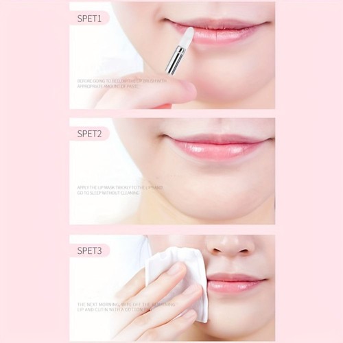 Mit Bürste Kosmetik Lippenbalsam Behälter leer nachfüllbar Lippenmaske Topf Damen - Bild 5 von 8