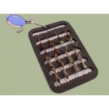 16 Hares Ear & Pheasant Tail Nymph on a Fly Patch with a Zinger, Trout Flies