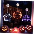  Halloween Decorations 3 Pack Orange Pumpkin, White Ghost, Pumpkin, Ghost, Bat