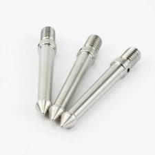 Stainless Steel 3/8" Tripod Monopod Spike Feet Toe fr Gitzo Benro Weifeng Camera