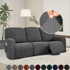 Copridivano Jacquard Elasticizzato Spessore Reclinabile Copripoltrona Protezione Decorazione