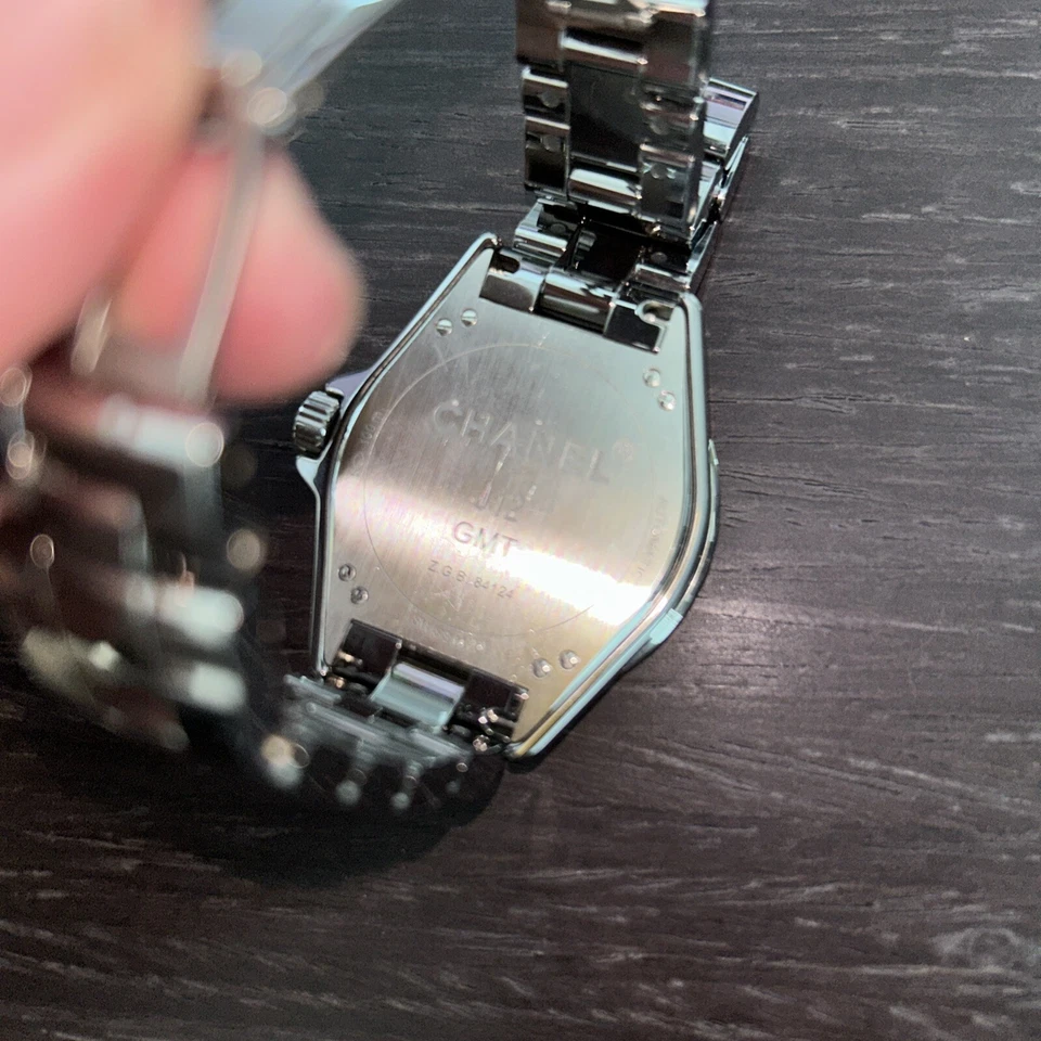 CHANEL J12 Chromatic GMT H3099 Automatic Gray Dial Titanium Ceramic  Watch - Image 2 of 4