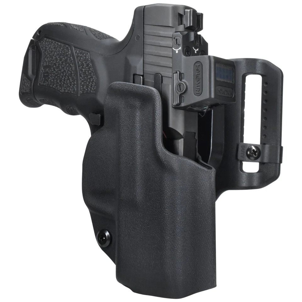 Funda de bucle de cinturón de desmontaje rápido OWB se adapta a H&K CC9 Foto 4 de 4