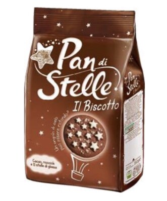 Mulino Bianco Pan Di Stelle Breakfast Italian Cookies 12.3oz (PACKS OF 12)