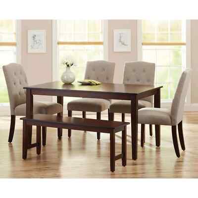 6-Person Traditional Bankston Everyday Dining Table, Rectangle - Main Image