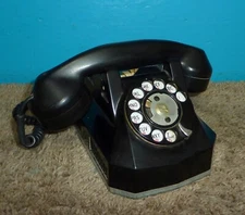 Automatic Electric Desktop Telephone Black Working