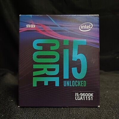 karakter eftertiden evaluerbare Intel Core i5-9600K - 3.70 GHz Hexa-Core (BX80684I59600K) Processor for  sale online | eBay