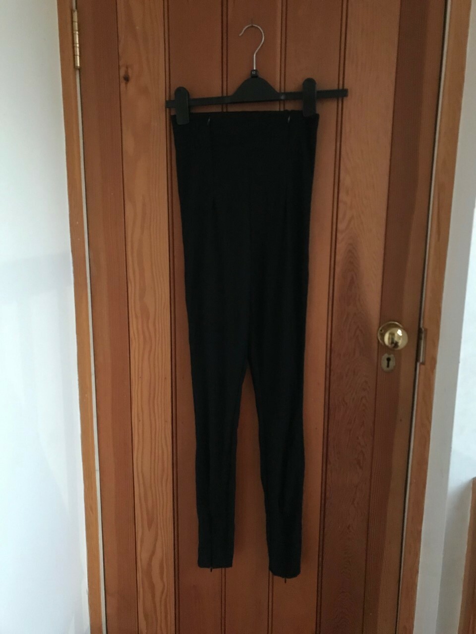 ALTRA E ALTRE STORIE LEGGINGS MAGLIA ELASTICIZZATA DETTAGLIO ZIP XS 34 NUOVI MAI INDOSSATI VITA ALTA