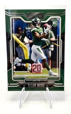 Elijah Moore #114 ROOKIE CARD (RC) 2021 Panini Playbook Football New York Jets