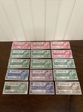 Canadian Tire Money Lot 5 Cents 75th Anniversary 50 Cents 1 Dollar 2 Dollar Rare
