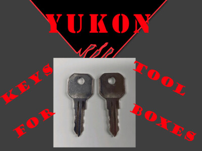 YUKON E00-E99 SET OF 2 KEYS YUKON HUSKY TOOLBOX FREE SHIPPING