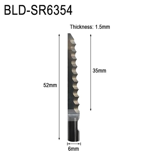 Esko Kongsberg Summa Serrated Wave Blade BLD- SR6351 SR6353 SR6354 SR6552 SR6553 - Picture 12 of 26