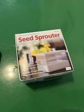 Seed Sprouted Kit Vintage Made In USA Vegan Vegetarian Microgreens