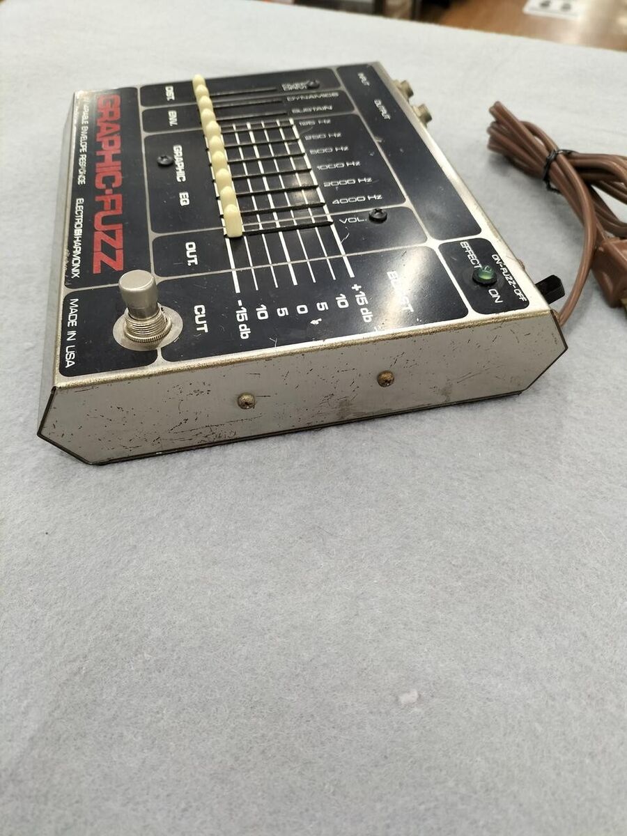 ELECTRO-HARMONIX GRAPHIC-FUZZ Effect Pedal Vintage Rare from ELECTRO-HARMONIX GRAPHIC-FUZZ Effect Pedal Vintage Rare from