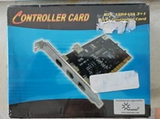 Macsense Controller Card IEEE 1394 Via 3+1 Ports (Model FW-100) For PC & Mac NEW