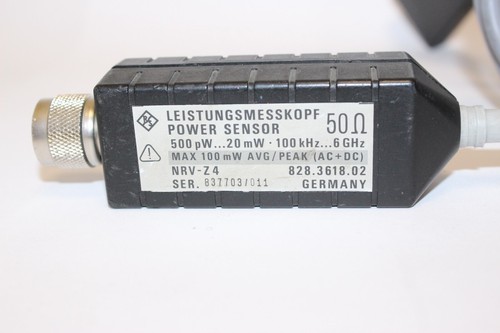 Sensor de potencia NRV-Z4 Rohde & Schwarz 828.3618.02 100 kHz-6 GHz - Imagen 4 de 5