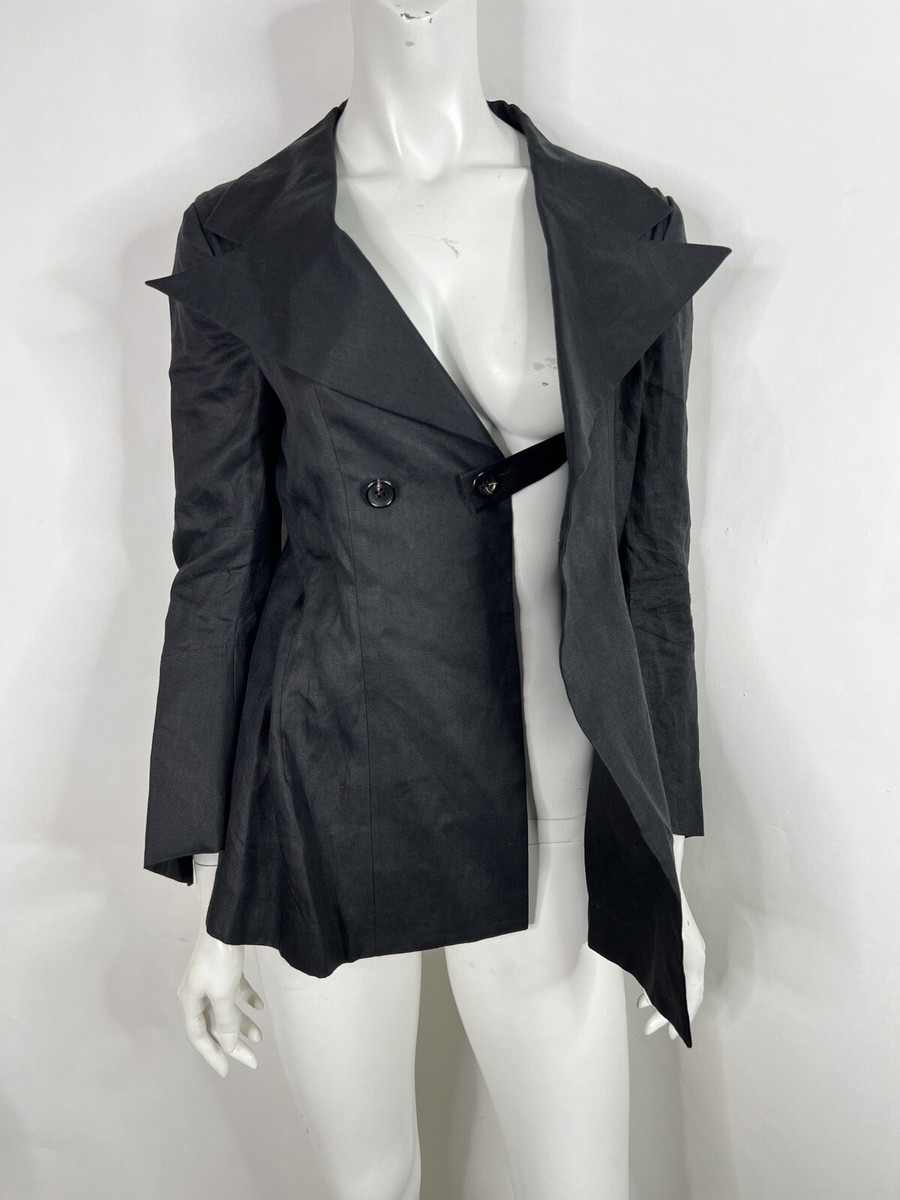 ジャケット・アウター yohji yamamoto foodie coat 05AW WEPON CLOTH 5 BUTTON TAILORED JACKET – THE SHOP YOHJI YAMAMOTO